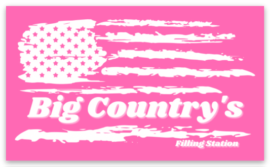 Big Country's Pink Flag