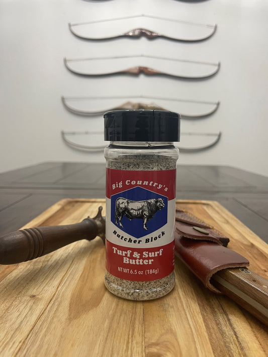 Big Country's Butcher Block Turf & Surf Butter Seasoning