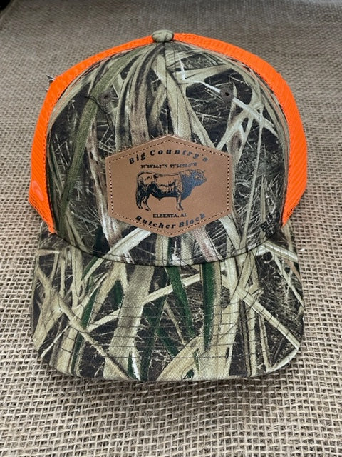 Big Country's Butcher Block - Original Mesh Trucker - Mossy Oak