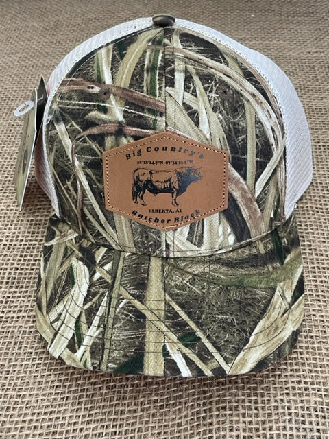 Big Country's Butcher Block - Original Mesh Trucker - Mossy Oak