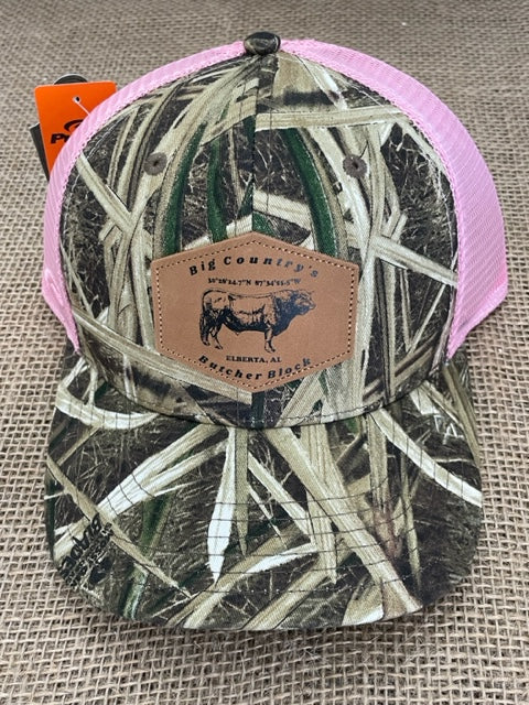 Big Country's Butcher Block - Original Mesh Trucker - Mossy Oak