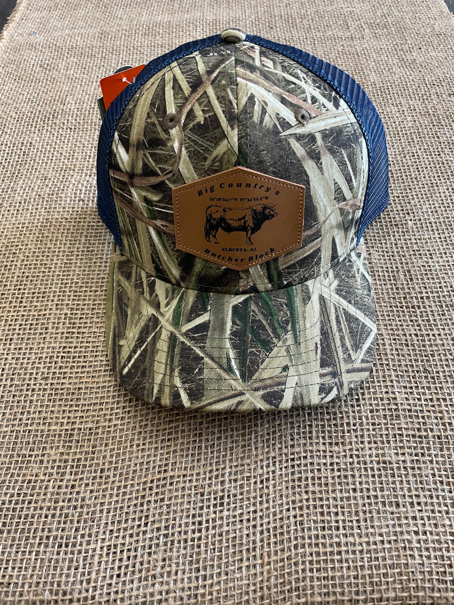 Big Country's Butcher Block - Original Mesh Trucker - Mossy Oak